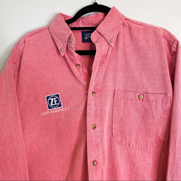 THREE RIVERS pink button down - Picture 2 of 6